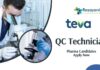 QC Technician Job Role at Teva Pharmaceuticals | Pharma Candidates Apply Now