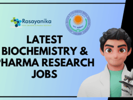 Latest Biochemistry & Pharma Research Jobs