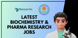 Latest Biochemistry & Pharma Research Jobs