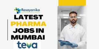 Latest Pharma Jobs in Mumbai - Job at Teva