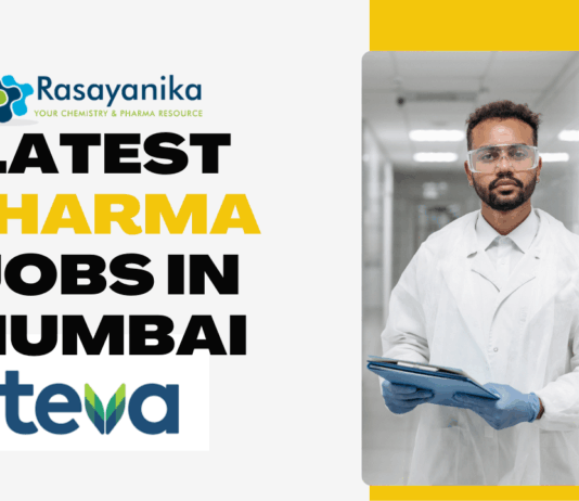Latest Pharma Jobs in Mumbai - Job at Teva