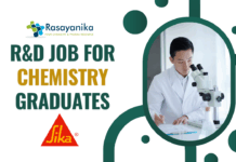 Latest R&D Job for Chemistry Graduates at Sika - BSc Chemistry Job