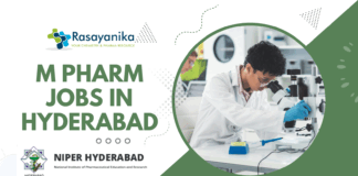 M Pharm Jobs in Hyderabad - Research Jobs at NIPER