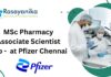 MSc Pharmacy Associate Scientist