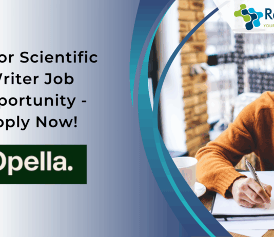 Junior Scientific Writer Job Opportunity - Apply Now!