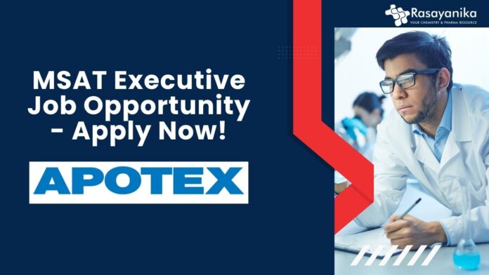MSAT Executive Job Opportunity - Apply Now!