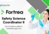 Pharma Jobs at Fortrea l PharmD/Mpharm/Bpharm Candidates Apply Now for Safety Science Coordinator II Role