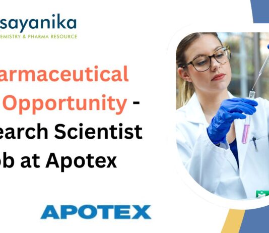 Pharmaceutical Job Opportunity