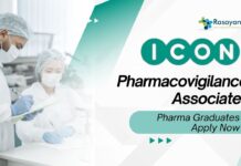 Pharmacovigilance Associate Job at ICON –  Pharma Graduates Apply Now