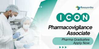 Pharmacovigilance Associate Job at ICON –  Pharma Graduates Apply Now