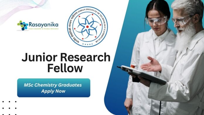 JRF Chemistry Job at IIT Gandhinagar – MSc Chemistry Graduates Apply Now