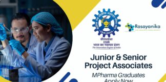 IMTECH Project & Senior Project Associates Job Roles – MPharma Graduates Apply Now