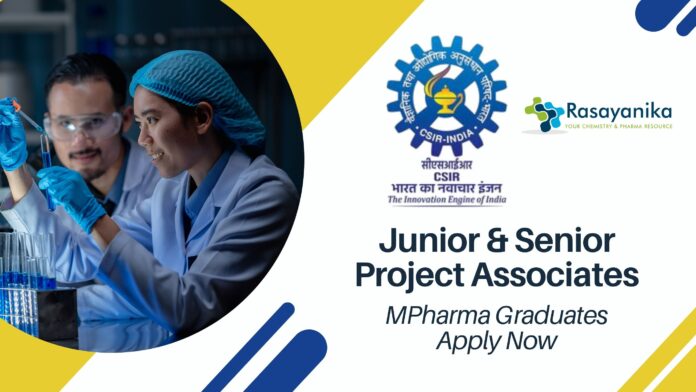 IMTECH Project & Senior Project Associates Job Roles – MPharma Graduates Apply Now