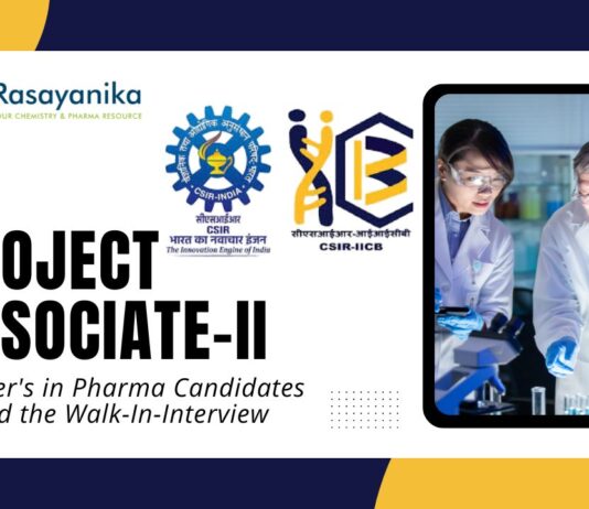 Project Associate-II at IICB – Master's in Pharma Candidates Attend the Walk-In-Interview