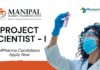 Project Scientist Job for Pharma Graduates | Apply Now at MAHE