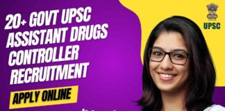 Govt Chemical Engineering Job Openings at UPSC