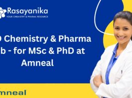R&D Chemistry & Pharma Job