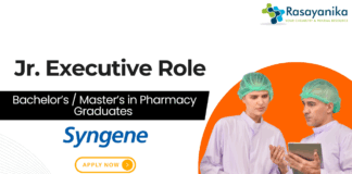 Recent Pharma Jobs in Bangalore -  Apply Now for Jr. Executive Role at Syngene