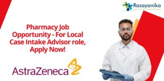 Pharmacy Job Opportunity - For Local Case Intake Advisor role, Apply Now!