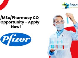 BSc/MSc/Pharmacy CQ Job Opportunity - Apply Now!