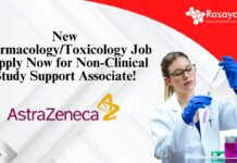 New Pharmacology/Toxicology Job - Apply Now for Non-Clinical Study Support Associate!