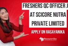 Chemistry BSc Job Openings