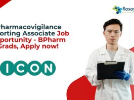 Pharmacovigilance Reporting Associate Job Opportunity - BPharm Grads, Apply now!