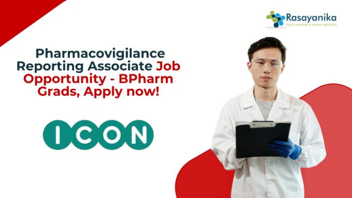 Pharmacovigilance Reporting Associate Job Opportunity - BPharm Grads, Apply now!