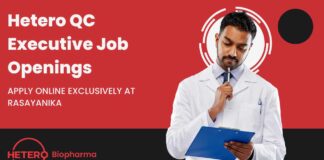 Chemistry Job Vacancies in QC at Hetero