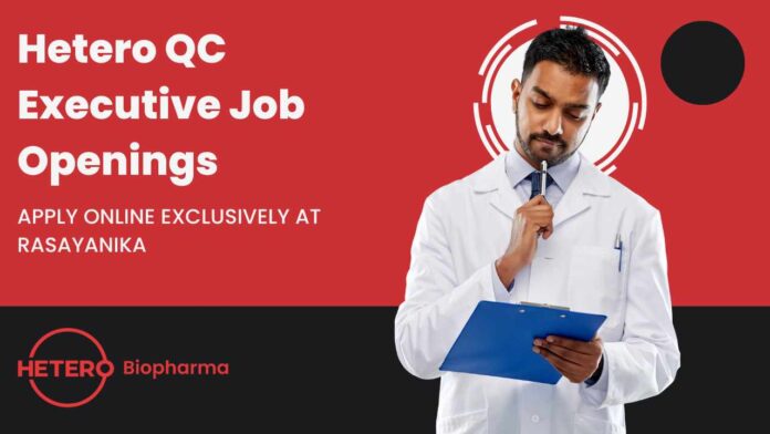Chemistry Job Vacancies in QC at Hetero