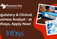 Regulatory & Clinical Business Analyst - at Infosys