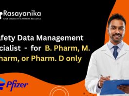 Safety Data Management Specialist
