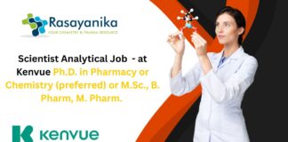 Scientist Analytical Job - at Kenvue