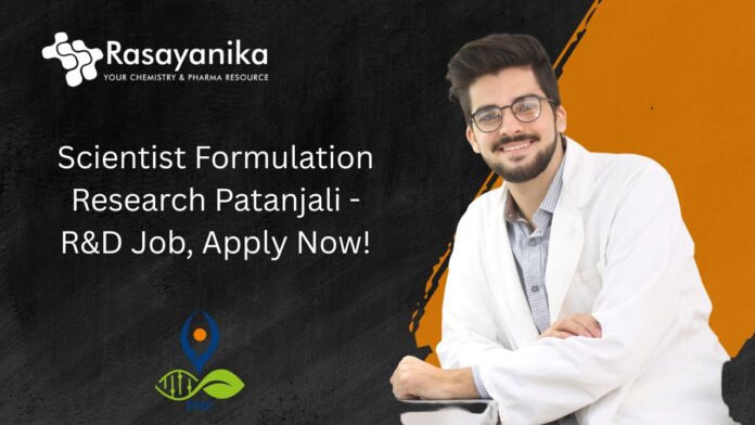 Scientist Formulation Research Patanjali