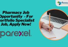 Pharmacy Job Opportunity - For Portfolio Specialist Job, Apply Now!