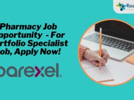 Pharmacy Job Opportunity - For Portfolio Specialist Job, Apply Now!