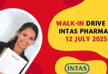 Walk-In Drive at Intas Pharma
