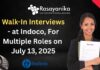 Walk-In Interviews
