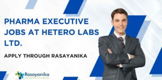 Pharma Job Openings Latest at Hetero Labs Ltd