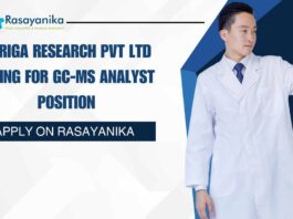 Auriga Research Pvt Ltd Jobs For GC-MS Analyst Position