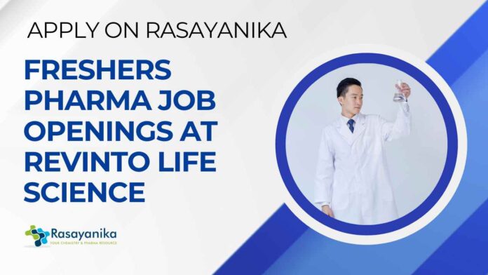 Freshers BPharma Job Vacancies