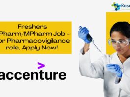 Freshers BPharm/MPharm Job - For Pharmacovigilance role, Apply Now!