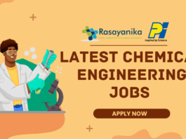 Latest Chemical Engineering Jobs