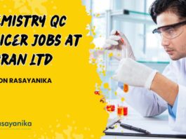 Chemistry BSc & MSc Jobs in QC