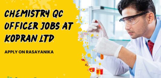 Chemistry BSc & MSc Jobs in QC