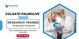 Analytical Chemistry Jobs at Colgate-Palmolive MSc Graduates Apply Now for the Research Trainee Role (1)
