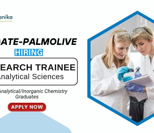 Analytical Chemistry Jobs at Colgate-Palmolive MSc Graduates Apply Now for the Research Trainee Role (1)