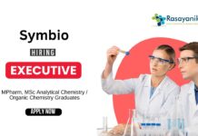 Analytical Chemistry Jobs at Symbio Generrics MSc Graduates Apply Now for the Executive Role (3)