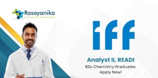 BSc Chemistry Jobs at International Flavors & Fragrances | Apply Now For The Analyst II Role