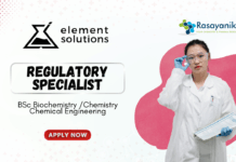 Biochemistry Jobs at Element Solutions - BSc Graduates Apply for the Regulatory Specialist Role (1)